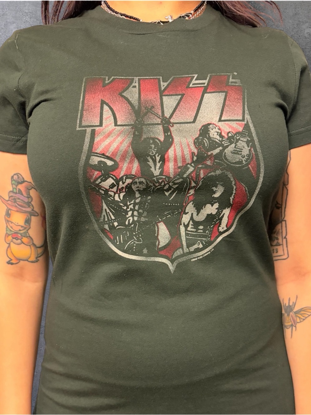 Bluenotes kiss band tee size m